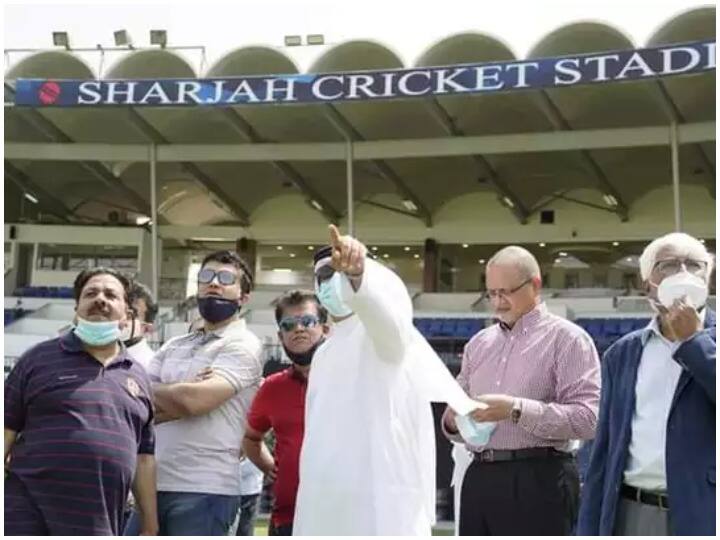 IPL की तैयारियों का जायजा लेने UAE पहुंचे सौरभ गांगुली, स्टेडियम को लेकर कही ये बड़ी बात BCCI president Saurabh Ganguly arrives at UAE to take stock of IPL 2020 preparations IPL की तैयारियों का जायजा लेने UAE पहुंचे सौरभ गांगुली, स्टेडियम को लेकर कही ये बड़ी बात