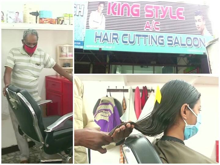 Kerala A Barber Shop Owner In Kochi Is Giving Free Haircut To Children