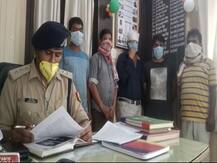 मॉर्निग वॉक पर जाने वाले लोगों को बनाते थे शिकार, पुलिस के हत्थे चढ़े चार शातिर बदमाश