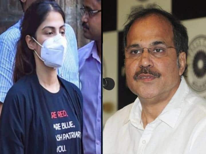 अधीर रंजन ने रिया चक्रवर्ती को बताया निर्दोष, बोले- बिहार चुनाव की वजह से बनाया जा रहा है बलि का बकरा