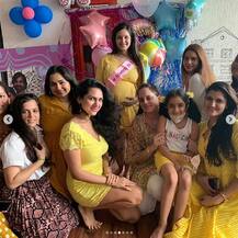 In Pics: पांच महीने पहले इस अभिनेत्री ने रचाई थी शादी, अब सामने आई गोदभराई में बेबी बंप फ्लॉट करते खूबसूरत तस्वीरें