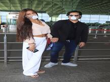 Photos: मांग में सिंदूर और हाथ में चूड़ा पहन पति के साथ हनीमून पर निकलीं पूनम पांडे