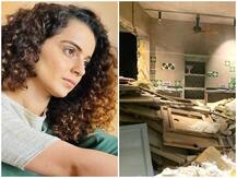 कंगना रनौत ने दिखाई अपने ऑफिस की तोड़-फोड़ के बाद की तस्वीरें कहा- 'ये बलात्कार है मेरे सपनों का..'