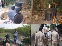 पश्चिमी उत्तर प्रदेश में अवैध शराब के खिलाफ एक्शन मोड में पुलिस, काले कारोबार को खत्म करने की कवायद शुरू