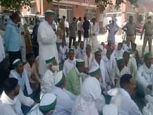 मेरठः सैकड़ों किसानों ने किया प्रदर्शन, कहा- किसान विरोधी कानून वापस ले सरकार