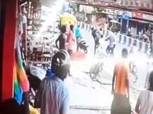 गोरखपुरः फिल्‍मी अंदाज में दो गुटों के बीच चली गोली, सीसीटीवी में कैद हुई वारदात