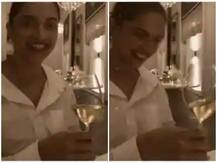 VIDEO: ड्रग्स चैट सामने आने के बाद हाथों में जाम लिए अतरंगी हरकते करते दीपिका का वीडियो वायरल, यहां देखिए