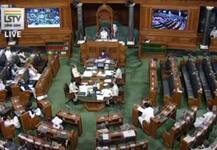 राज्यसभा के बाद अब लोकसभा की कार्यवाही का भी विपक्षी दलों ने किया बहिष्कार