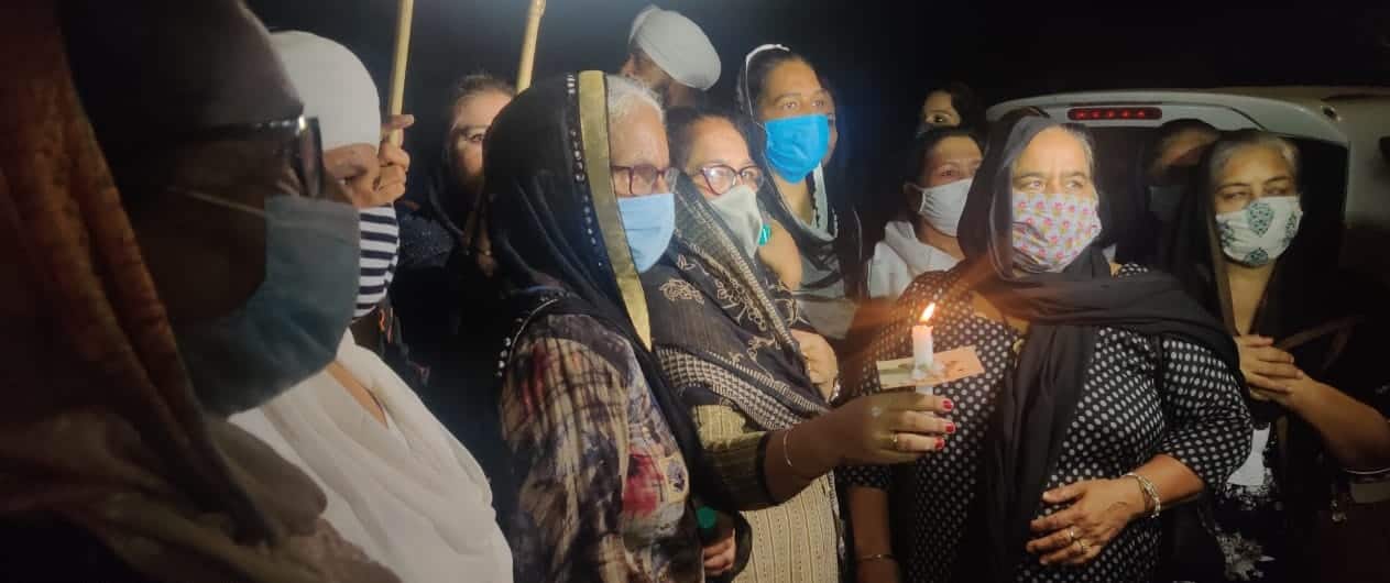 पाकिस्तान में हो रहे सिख लड़कियों के अपहरण और जबरन धर्म परिवर्तन के खिलाफ अकाली दल की महिला विंग का प्रदर्शन