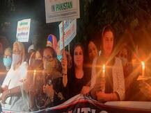 पाकिस्तान में हो रहे सिख लड़कियों के अपहरण और जबरन धर्म परिवर्तन के खिलाफ अकाली दल की महिला विंग का प्रदर्शन