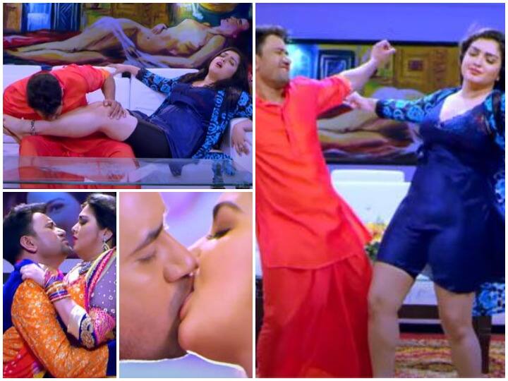 Bhojpuri Song: निरहुआ और आम्रपाली ने इस म्यूजिक वीडियो में किया जबरदस्त किस, यहां देखिए Amrapali Dubey and niruha shoots kissing scene for bhojpuri music video Bhojpuri Song: निरहुआ और आम्रपाली ने इस म्यूजिक वीडियो में किया जबरदस्त किस, यहां देखिए