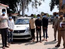 यूपी: ग्रेटर नोएडा में मुठभेड़ के बाद 5 बदमाश गिरफ्तार, यमुना एक्सप्रेस-वे पर करते थे लूटपाट