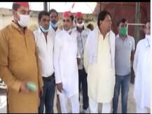 किसान बिल के विरोध में सपा का प्रदर्शन, जिला मुख्यालय पहुंचकर अधिकारियों को दिया ज्ञापन