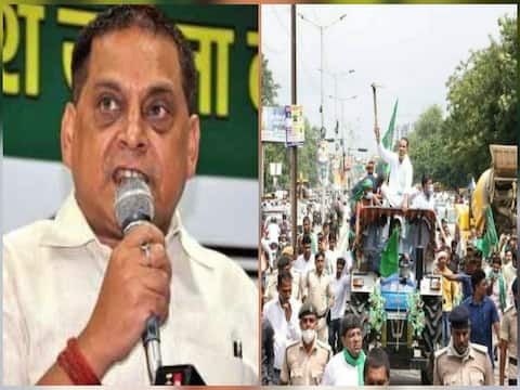 तेजस्वी के ट्रैक्टर चलाने पर शुरू हुई सियासत, नीतीश सरकार के मंत्री नीरज कुमार ने पूछा- लाइसेंस है या नहीं ?