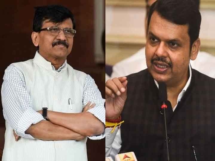 sanjay raut gives clarification on his meeting with devendra fadnavis, says it was about interview