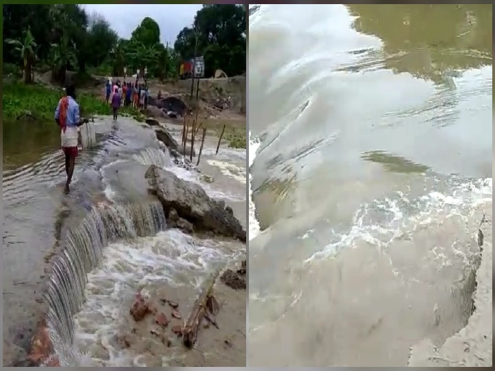 Muzaffarpur: Diversion broken after heavy rains, locals accuse administration of negligence ann मुजफ्फरपुर: तेज बारिश के बाद टूटा डायवर्सन, स्थानीय लोगों ने प्रशासन पर लगाया लापरवाही का आरोप
