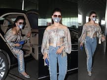 In Pics: उर्वशी रौतेला का एयरपोर्ट लुक आया सामने, फैंस के लिए तोहफा हैं यह तस्वीरें