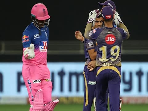 IPL 2020 RR Vs KKR Highlights: महज तीसरे ही मैच में टूट गया राजस्थान रॉयल्स की जीत का तिलिस्म IPL 2020 RR Vs KKR Highlights: महज तीसरे ही मैच में टूट गया राजस्थान रॉयल्स की जीत का तिलिस्म