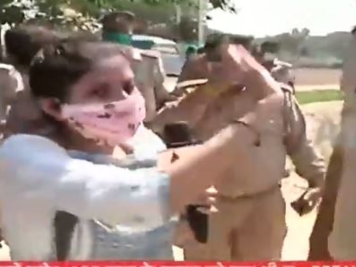 Hathras Case Abp Reporter And Cameraman Stopped From Reporting News Cloud She has worked on abp news and doordarshan. news cloud