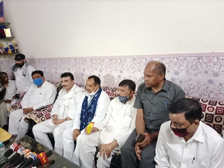 Shamsuddeen Raini meeting with Bahujan Samaj Party Sector Incharge in Amroha ANN 