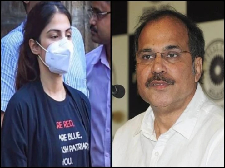 Sushant singh case: Adhir ranjan chowdhury statement on rhea chakraborty रिया चक्रवर्ती को लेकर अधीर रंजन चौधरी बोले- वो राजनीतिक साज़िश का शिकार हुईं, उन्हें रिहा किया जाए