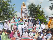 हाथरस केस: देशभर में कांग्रेस कार्यकर्ताओं का प्रदर्शन, UP को जातीय दंगों की आग में जलाने की साजिश का भी खुलासा