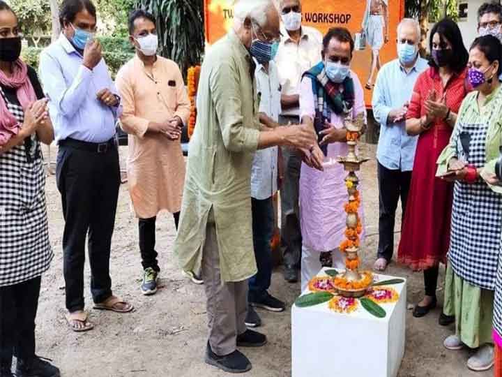 महात्मा गांधी की 151वीं जयंती पर ललित कला अकादेमी में चित्रकला कार्यशाला का अयोजन