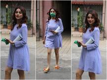 IN Pics: मुंबई में शूटिंग से ब्रेक के दौरान कुछ इस अंदाज में स्पॉट हुईं शहनाज गिल