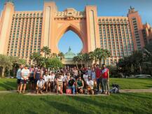 दिल्ली कैपिटल्स की टीम ने भुनाया ब्रेक, बीच पर खिलाड़ियों ने जमकर की मस्ती