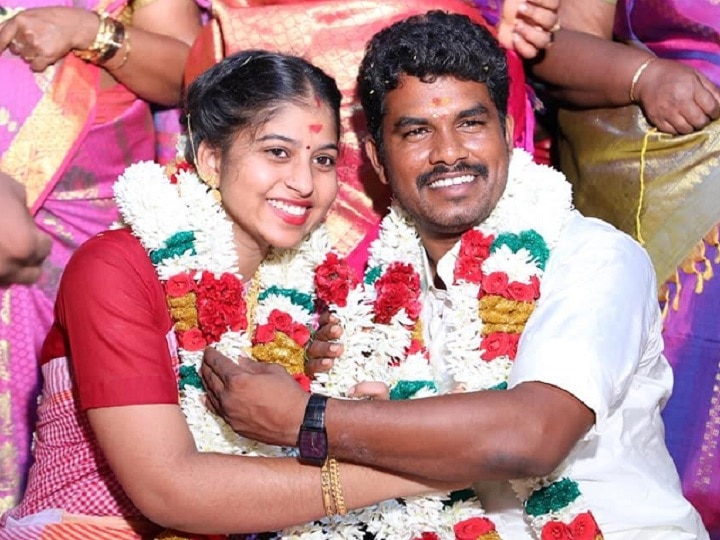 Tamil Nadu Dalit MLA A prabhu Marries 19 Year Old Daughter Of Temple Priest father opposes wedding तमिलनाडु: 36 वर्षीय दलित विधायक ने पुजारी की 19 साल की बेटी से शादी की, दुल्हन के पिता का बड़ा आरोप