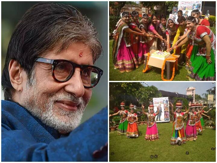संगम नगरी प्रयागराज की महिला लोक कलाकारों ने सदी के महानायक अमिताभ बच्चन का 78वां जन्मदिन आज ढेडिया डांस करके उत्साहपूर्वक मनाया. 