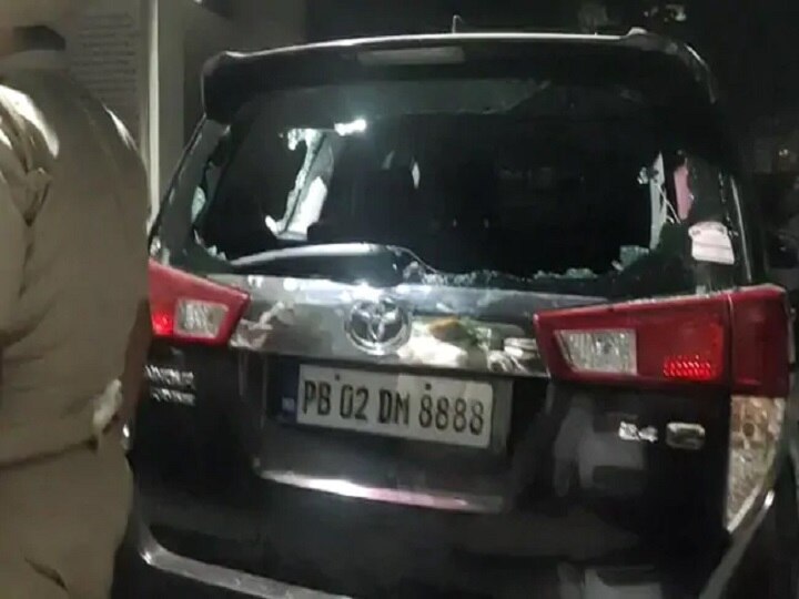 Punjab bjp chief car attacked, bjp says congress is behind this attack पंजाब बीजेपी अध्यक्ष की कार पर हमला, बीजेपी का आरोप- हमले के पीछे कांग्रेस