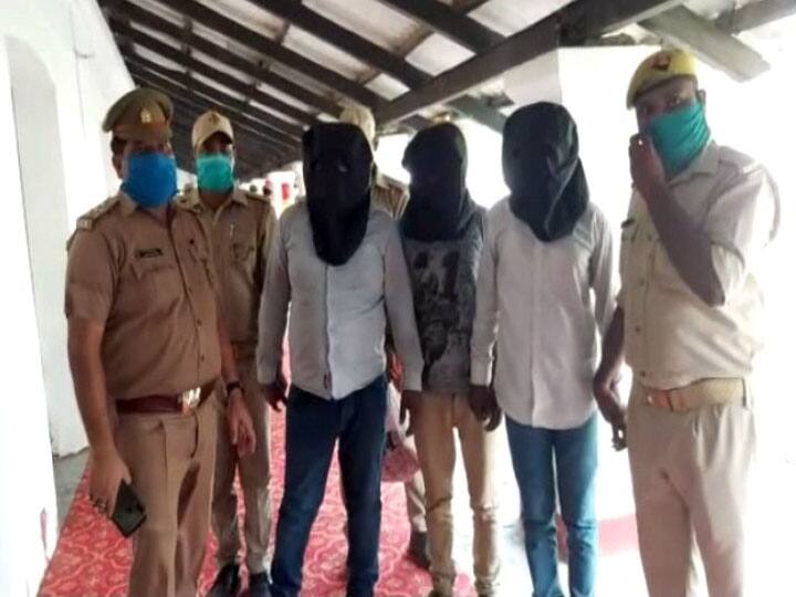 तीन लुटेरों को एसटीएफ और गोरखपुर पुलिस ने मुठभेड़ के बाद किया गिरफ्तार, राहगीरों को बनाते थे निशाना