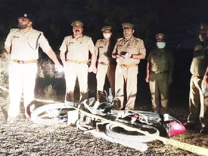 ग्रेटर नोएडा में पुलिस की गोली से घायल हुआ शातिर बदमाश राजकुमार, चोरी की बाइक व हथियार बरामद
