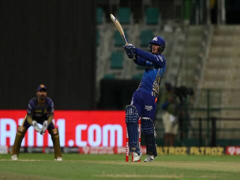 MI vs KKR: काम नहीं आई कमिंस की साहसी पारी, डिकॉक के अर्धशतक की बदौलत मुंबई ने कोलकाता को हराया MI vs KKR: काम नहीं आई कमिंस की साहसी पारी, डिकॉक के अर्धशतक की बदौलत मुंबई ने कोलकाता को हराया