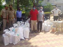 गाजियाबाद में नामी ब्रांड का 450 किलोग्राम नकली घी बरामद, दो आरोपी गिरफ्तार