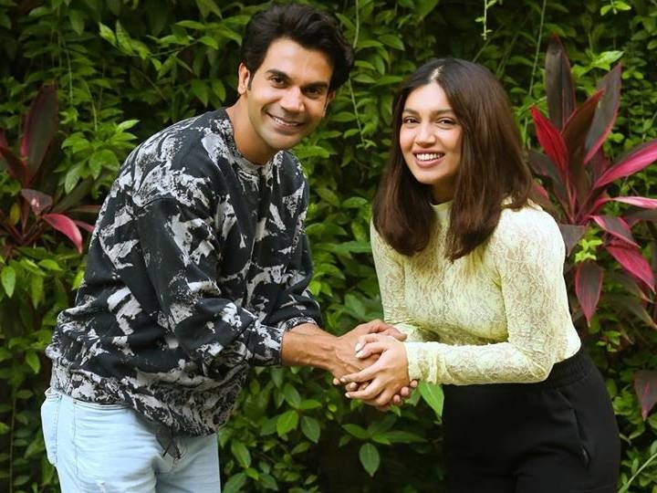 Bhoomi pednekar Shared a picture with rajkummar rao and annoucement for Badhaai Do sequel of badhaai ho Badhaai Do: राजकुमार राव के साथ 'बधाई दो' में नजर आएंगी भूमि पेडनेकर, निभाएंगी PT टीचर का किरदार, जनवरी से शुरू होगी शूटिंग