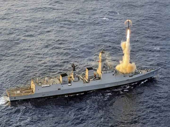 successful test of BrahMos made naval warship Chennai even more powerful ANN ब्रह्मोस मिसाइल के सफल परीक्षण ने नौसैनिक युद्धपोत चेन्नई को बनाया और भी घातक