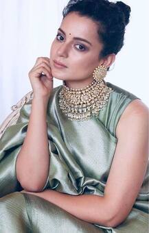 In Pics: कंगना रनौत के घर शुरू हुई भाई की शादी की रस्में, 'बधाई' की रस्म से कंगना का खूबसूरत लुक वायरल