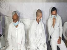 बिहार चुनाव: चुनावी घमासान के बीच एक साथ दिखे नीतीश, तेजस्वी और चिराग, दिवंगत रामविलास पासवान को दी श्रद्धांजलि