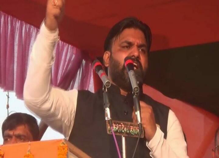 Bihar Election: चुनावी सभा में बिहार सरकार के मंत्री की फिसली जुबान, RJD को लेकर दिया ये विवादित बयान