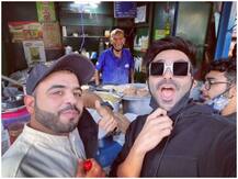 बाबा का ढाबा पहुंचे अभिनेता अपारशक्ति खुराना, मटर पनीर खाने के बाद कही ये बात