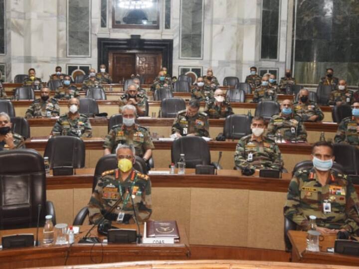 ARMY COMMANDERS CONFERENCE AMID CHINA TENSION CURTAIN RAISER ANN चीन से तनातनी के बीच चार दिवसीय आर्मी कमांडर्स कॉन्फ्रेंस आज से, रक्षा मंत्री भी करेंगे सम्मेलन को संबोधित