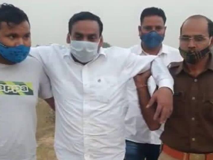 ग्रेटर नोएडाः मुठभेड़ में 25 हजार का इनामी बदमाश गिरफ्तार, जिंदा कारतूस और बाइक बरामद