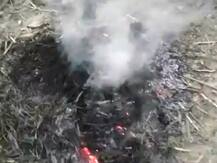 गोंडाः धान की पराली जलाने पर किसानों पर लगा जुर्माना, एफआईआर भी दर्ज