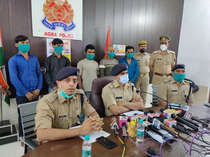 आगरा: युवती को नशे की हालत में फेंकने वाले पांच आरोपी पुलिस के हत्थे चढ़े, मजबूरी का फायदा उठा रहे थे युवक