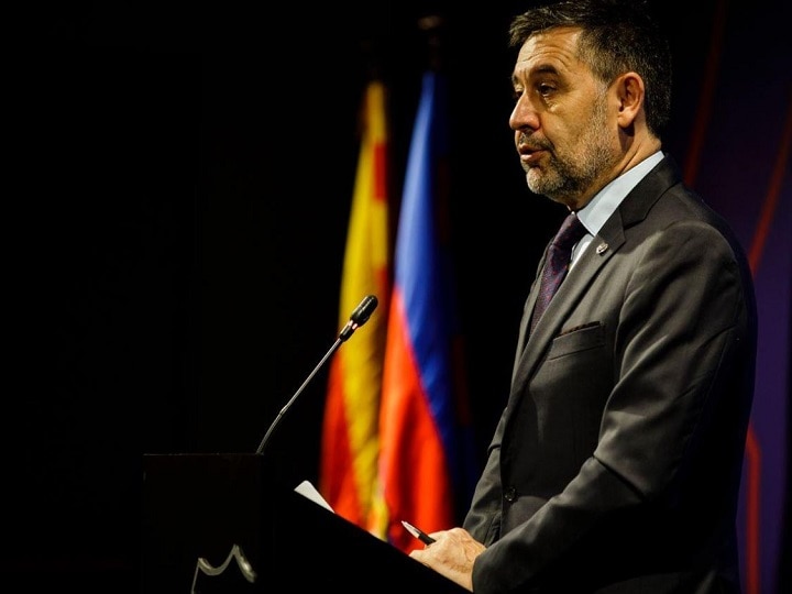  Bartomeu Resigns FC Barcelona president Bartomeu resigns after Lionel Messi row लियोनेल मेसी के आगे झुके बार्टोमेन, बार्सिलोना के अध्यक्ष पद से दिया इस्तीफा