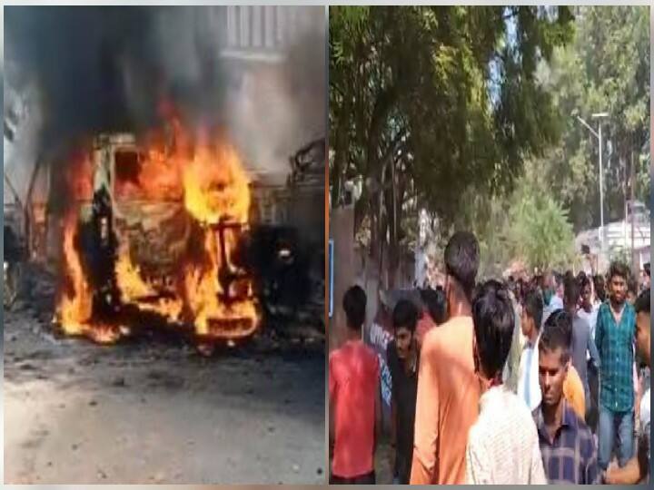 In Pics: जल उठीं मुंगेर की सड़कें, अनुराग को इंसाफ दिलाने के लिए सड़क पर उतरे लोग