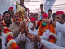 अमरोहा: विधानसभा उपचुनाव में प्रचार के लिये पहुंचे सपा सांसद धर्मेंद्र यादव, मायावती पर साधा निशाना