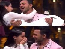 Video: नोरा फतेही को परफॉरमेंस के दौरान गोद में उठाकर बोले टेरेंस-'पहला पहला प्यार है'